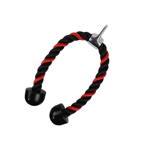 Double Tête Corde De Tension Biceps Formation Accessoires De Gymnastique Double Tête Triceps Corde De Compression Inférieure