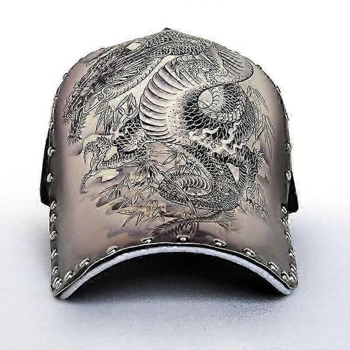 Impression 3d Originale Style Chinois Dragon Paonnette Éléphant Crâne Aigle Casquette De Baseball Hip Hop Hat-Yvan