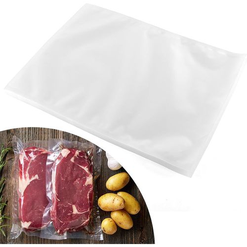 LOT DE 100 SACS D'EMBALLAGE SOUS VIDE, 10 X 15 CM, DE QUALITÉ COMMERCIALE, ÉPAIS GAUFRÉ, SACS DE RANGEMENT SOUS VIDE, SACS DE CONGÉLATION, SACS PRÉDÉCOUPÉS SANS BPA, POUR LA CUISSO[GAU621298]
