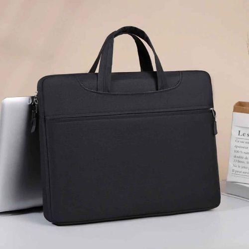 Étui de transport coloré pour Lenovo,HP,Dell,Bali,Samsung,sacs pour ordinateur portable,utilisation professionnelle et étudiante,13.3 pouces,14 pouces,15.6 pouces - Black