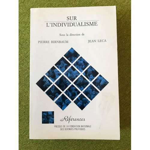 Sur L’Individualisme Pierre Birnbaum Jean Leca Charles Tilly Bertrand Badie R Boudon