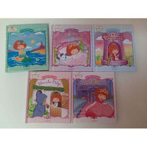 Lot Mini Livres Contes Version Charlotte Aux Fraises