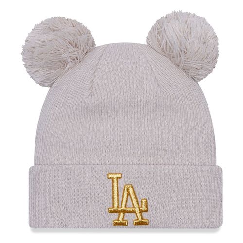 New Era Femme Bonnet D'hiver Bobble Beanie - La Dodgers