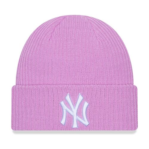 New Era Femme Bonnet D'hiver Beanie New York Yankees Purple