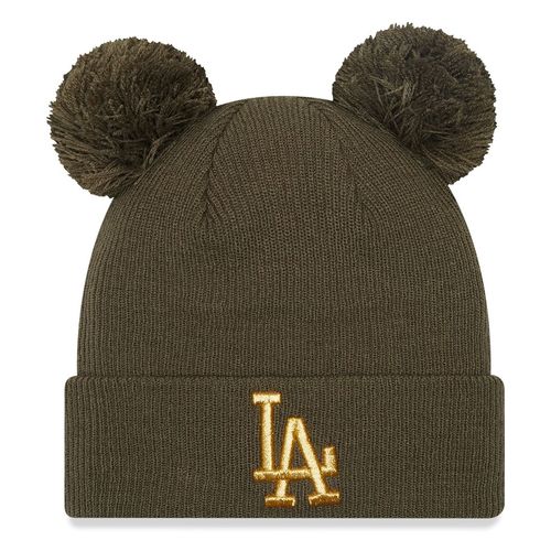 New Era Femme Bonnet D'hiver Bobble Beanie - La Dodgers