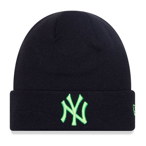 New Era Bonnet D'hiver- Neon Green New York Yankees