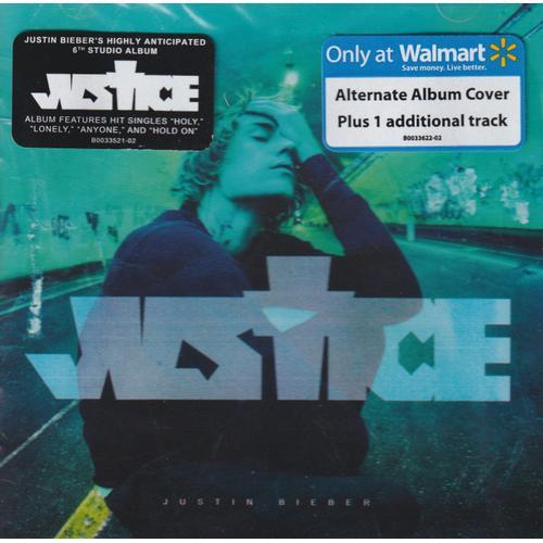 Justice + Bonus Track & Alternate Album Cover - Only At Walmart