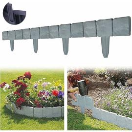 Goodzaz Gazon Aspect Pierre Cl Ture De Jardin Flexible En Plastique