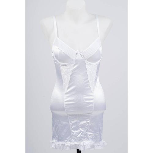 Nuisette Et String Blanche Avanua Charlize Taille S/M Neuf