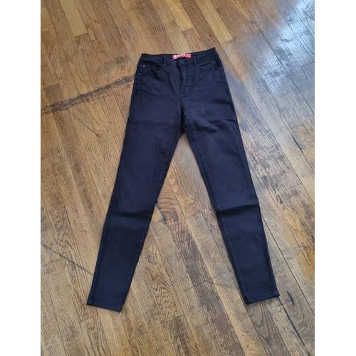 Pantalon En Jean Slim Noir Jennyfer Taille 36 S