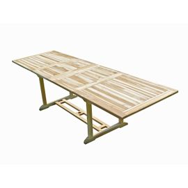 Table De Jardin En Teck Batan 10/12 Places