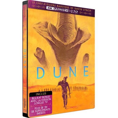 Dune - 4k Ultra Hd + 2 Blu-Ray - Édition Steelbook Collector