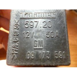 Relais Gm Opel Omega 1998 Retro Exterieur /12v/50a/ Rf/09173591