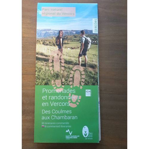 Carte Pnr Vercors Des Coulmes Aux Chambaran