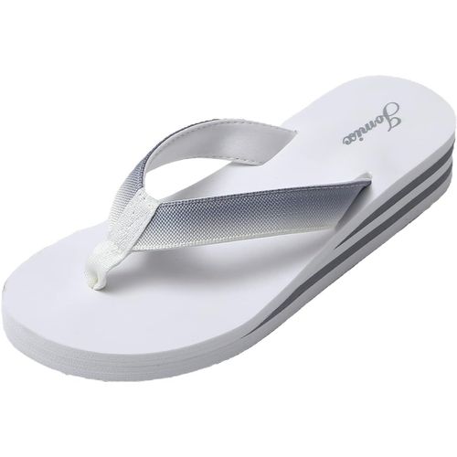 Tongs Femme Chaussons D'été Femmes Sandales Femme Tongs Compensées Femme En Caoutchouc Pour Douche Maison Piscine Plage
