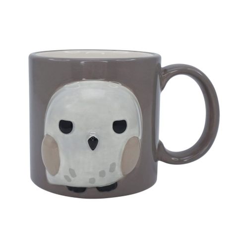 Harry Potter - Mug En Relief Hedwige Kawaii 350ml