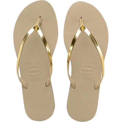 You Metallic, Sandales Confortables, Élégantes Et Polyvalentes, Fines Lanières À Finition Métallisée, Petit Talon, Femme