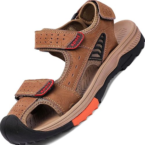 Sandales Homme Été Sandales De Sport Et D'extérieur Bout Fermé