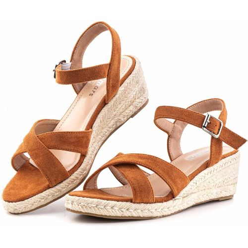 Sandales Compensées Femme Été Espadrille Plateforme Talon Bout Confortable Chic Espadrilles Boucle De Cheville Noir Beige Marron 36-43eu
