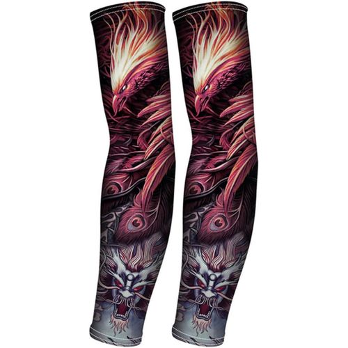 Manchette Gaming Tatouage,Manchette Bras Homme Sport,Manchette Bras Femme,Manchette Anti Uv Avant Pour Travail,Handball,Velo,Volley,Xl.[D360]