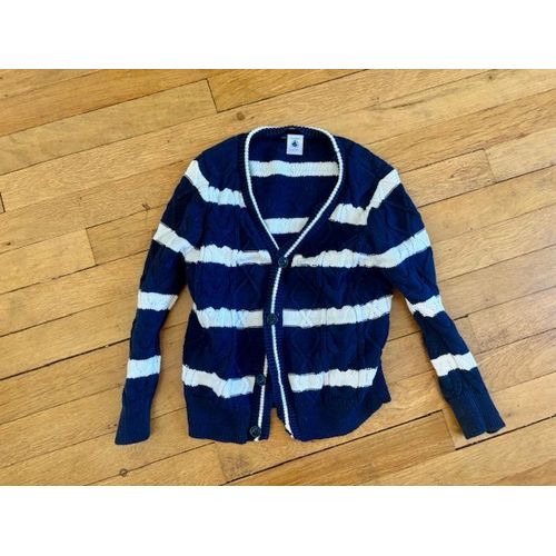 Cardigan En Coton Enfant Garçon (Petit Bateau)
