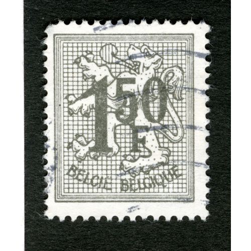 Timbre Oblitéré Belgie, Belgique, 1.50 F