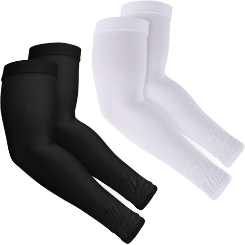 Manchettes De Bras Manchon Bras Anti-Uv Protection Upf 50+ Manche De Bras Respirante Manchettes Pour Hommes Femmes Pour Cyclisme Refroidissement Chevauchée Sport.[D388]