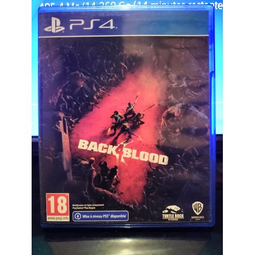 Back 4 Blood Ps4 Version Française En Bon État