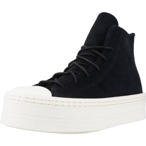 Converse Chuck Taylor All Star Modern Lift Platform Mono Suede Colour Noir