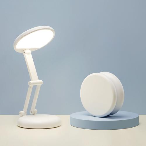 Lampe de bureau LED sans fil, Lampe de chevet tactile 5 Dimmable