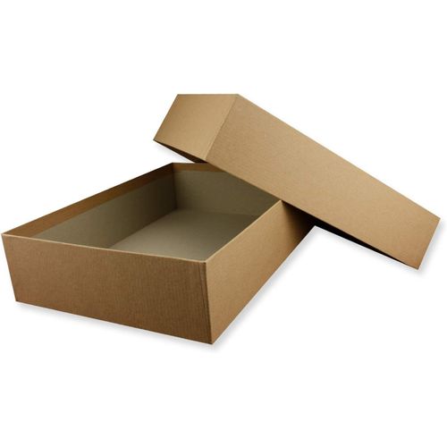 Shiba-1x Boîte De Rangement Et De Cadeau De Qualité Supérieure - Format A4 - Couleur Papier Kraft Marron Sable - 302 X 213 X 70 Mm[3