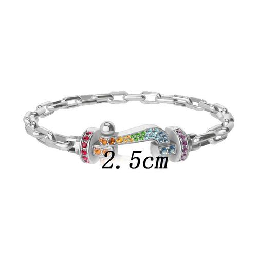 Bracelet De Luxe Plaqué Or Jaune 18k Pour Femme Et Homme, 10
