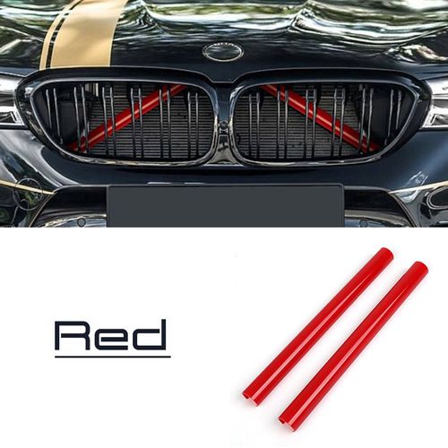 Bandes De Garniture De Calandre Avant De Voiture, Autocollant Pour Bmw F10, F11, F07, F01, F02, F06, F12, F45, F48, Série 5, 6, 7