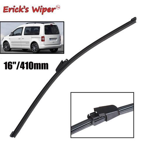 Erick's Essuie-Glace Arrière De 16 Pouces, Lame D'essuie-Glace Pour Vw Caddy & Caddy Maxi Life 2k 2004 - 2014 Pare-Brise Fenêtre Arrière