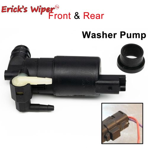 Moteur De Pompe De Lave-Glace Erick's Wiper Avec ¿Illet, Essuie-Glace Avant Et Arrière, Opel Vivaro A 2001-2014, Double Sortie