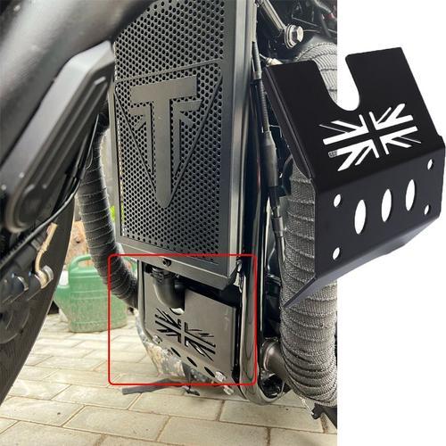 Couvercle De Protection Du Moteur De Moto, Plaque De Protection, Pour Triumph Bonneville Bobber, Châssis Noir