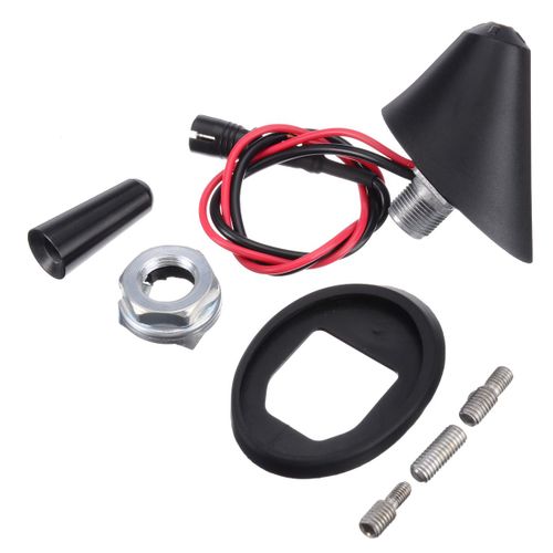 Antenne De Toit Courte Avec Base Avec Amplificateur Et Ensemble De Grotte, Pour Adieu Roméo Bmw Cristaux En Chevrolet Universelle, 3cm, 1 Pièce