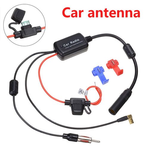 Amplificateur De Signal D'antenne Universel Fm Am 12v, 3 En 1, Dab Am, Amplificateur De Signal Pour Voiture, Bateau, Camping-Car