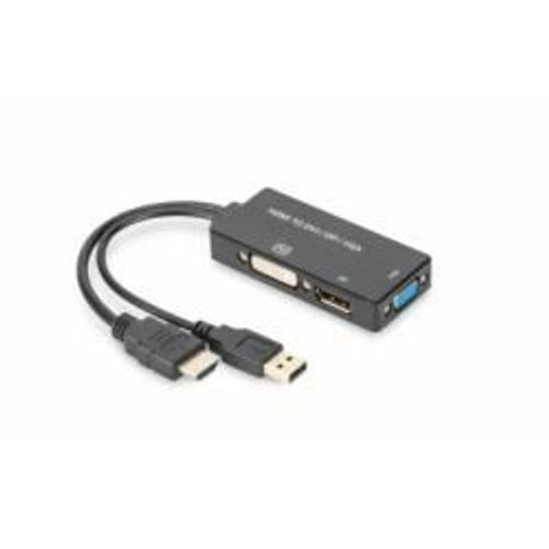 Digitus Câble Convertisseur Hdmi 3-en-1
