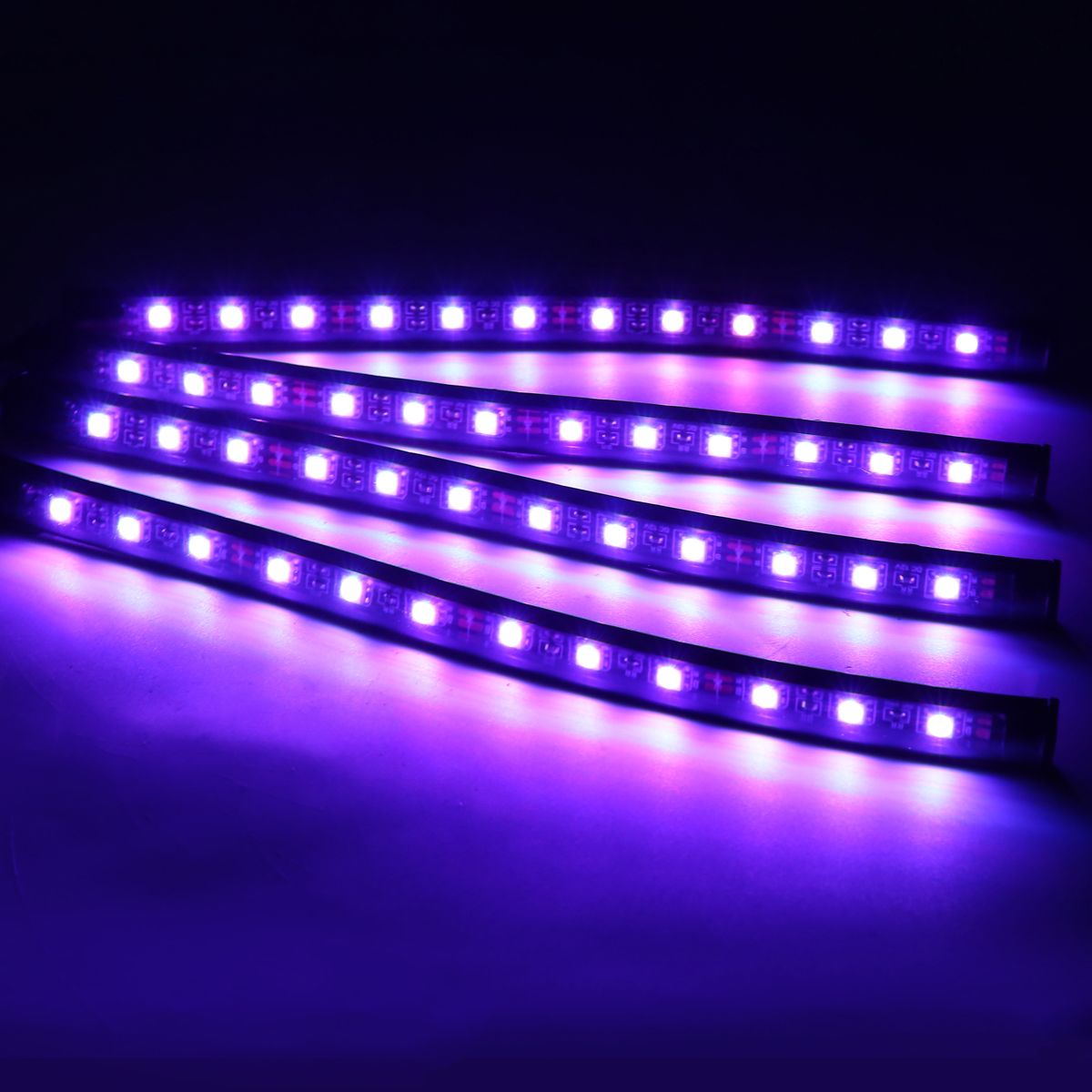 Kit De Lampes D'intrieur De Voiture  12led, Rvb 5050 Smd, ... - 2
