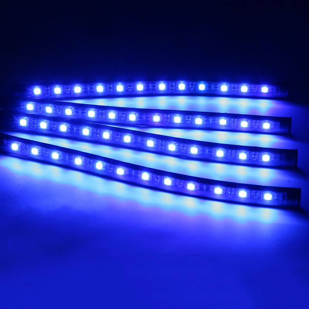 Kit De Lampes D'intrieur De Voiture  12led, Rvb 5050 Smd, ... - 3