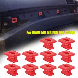 Clips De Moulage De Garniture De Tableau De Bord Intérieur De Porte De Voiture, 10 Pièces, Pour Bmw Série 3 E46 E90 E91 E92 E93 X5 E53