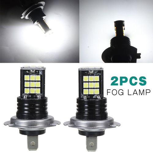 Kit De Phares Antibrouillard Led Pour Voiture, 2 Pièces, Ip67, 12v, 6000k, H7, Pour Bmw 24000lm, Toyota, Honda, Ford, Pièces Détachées