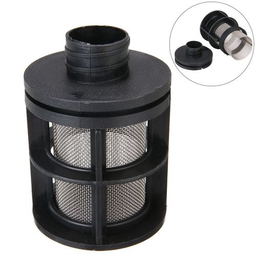 Filtre D'admission D'air, Silencieux, Noir, 25mm, Chauffage Automatique, Chauffage Diesel, Maille En Acier