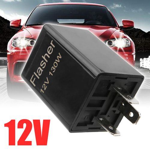 Relais Clignotant Universel À 3 Broches Cf13 12v, Pour Voiture, Indicateur Led, Accessoires De Moto