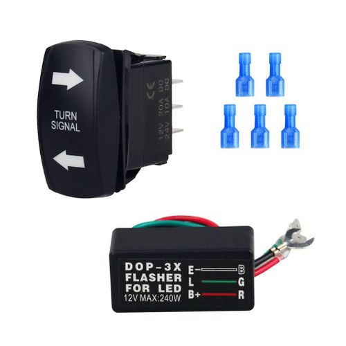 Clignotant À Bascule Universel Pour Bateau, Accessoire De Réparation, 12v