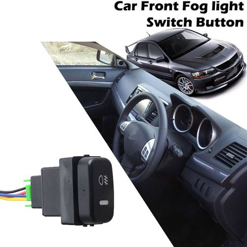 Bouton De Tableau De Bord De Voiture, Interrupteur De Phare Antibrouillard Avant Adapté À Mitsubishi Lancer Pajero Asx Eclipse, Accessoires Automobiles