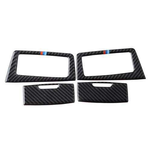 Car Door Ashtray Panel Trim Real Carbon Fiber Stickers For Bmw 3 Series F30 2013-2015 Gt F34 2013-2017 Interal Decorative Strip