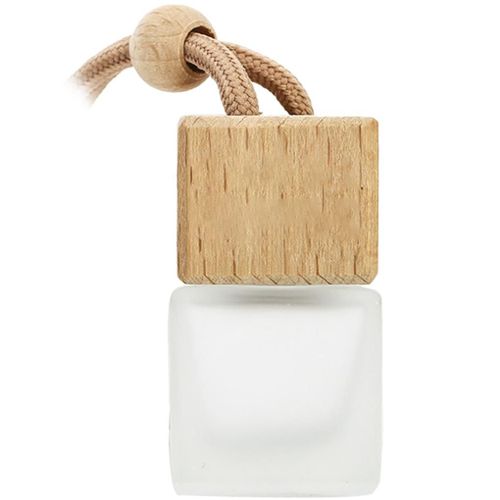 Diffuseur De Parfum Carré Avec Pendentif Pour Rétroviseur, Assainisseur D'air Quotidien, Bouteille Illable, Accessoires D'intérieur Ménagers, Voiture