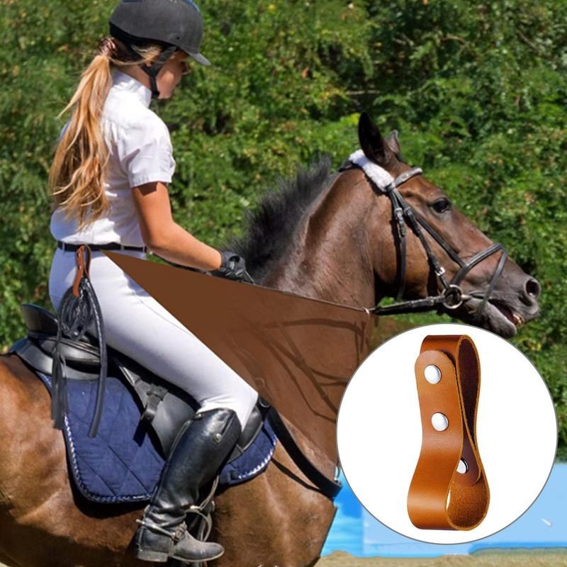 Porte-Fouet De Ceinture Fait  La Main, Faux Cuir, Porte-Fou... - 3